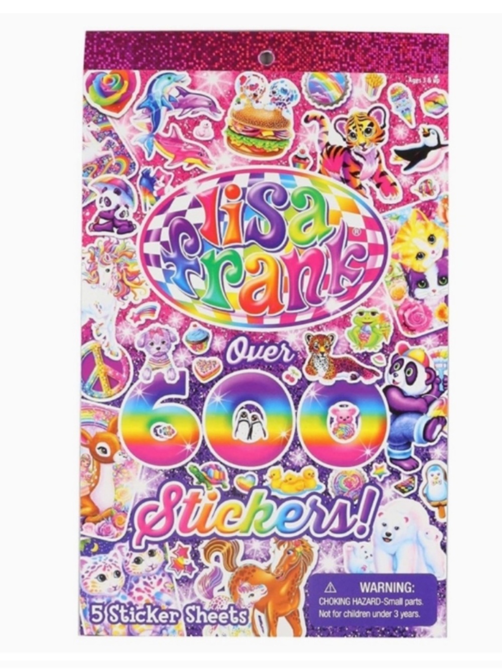 Lisa Frank Sticker Book 600+